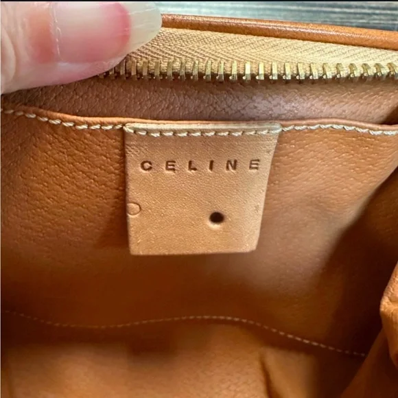 Celine Macadam Pouch Makeup Bag